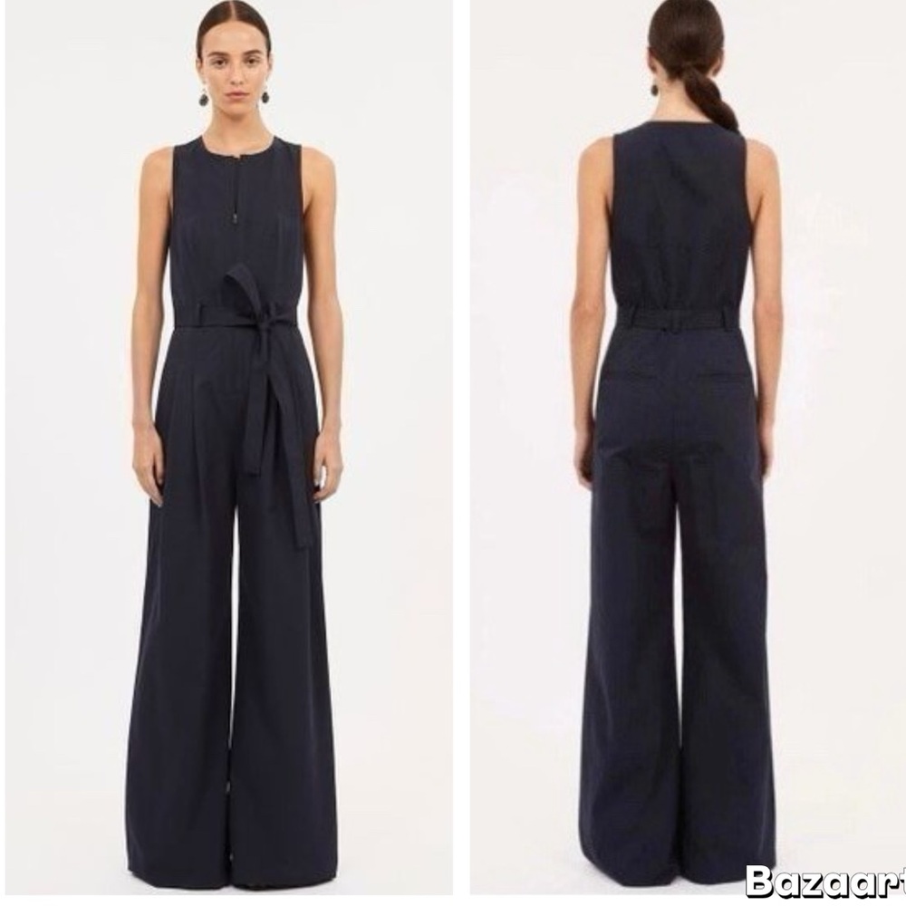 Ulla Johnson - Marin Jumpsuit / JUMPSUITS / LONG/MIDNIGHT BLUE size:8